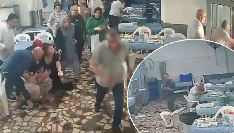Deprem Anında Yemekhanede Yaşanan Sokak Tiyatrosu: Kimi Bayıldı, Kimi Kaçtı, O Bırakmadı!