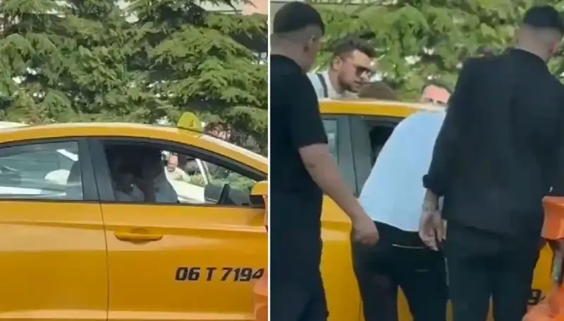 Trafik Kavgaları Arasında Yumruklu Saha: Taksi Şoförüne Saldırı Şok Etti!