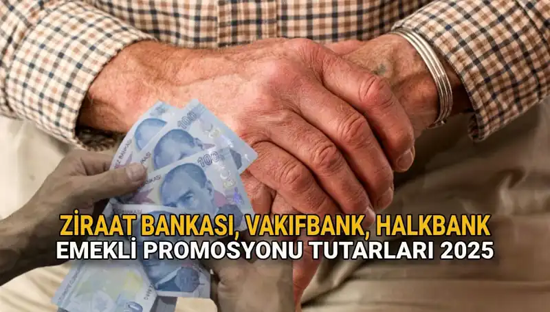 2025'te Emeklilere Verilecek Banka Promosyonları Büyüleyici Rakamlarla Açıklanıyor