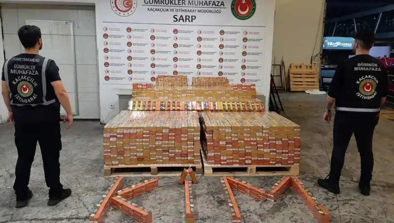 Atvin'de Gümrük Kaçağı 27 Bin Paket Elektronik Sigaraya El Konuldu