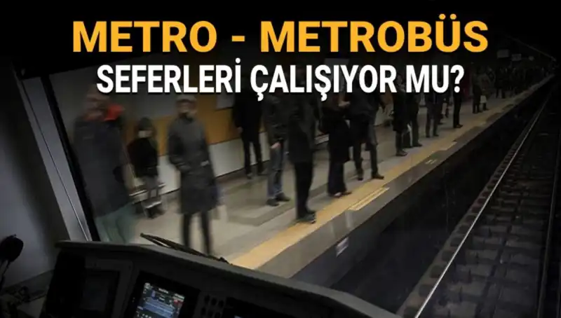 İstanbul’da Bugün Metrobüs ve Metro Seferleri Hakkında Bilmeniz Gerekenler