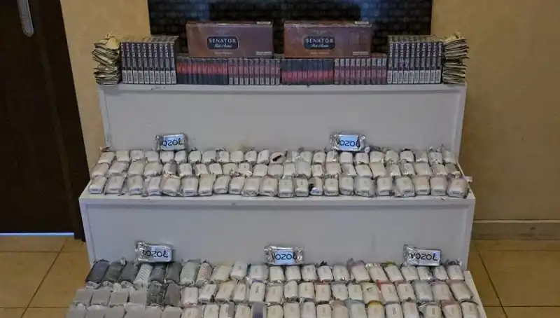 Gümrük Kaçağı Sigaralar Çok Sayıda Ele Geçirildi!