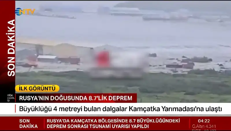 Kamçatka Kıyılarında İlk Tsunami Dalgaları: Felaketin Gölgesinde Yaşayanlar