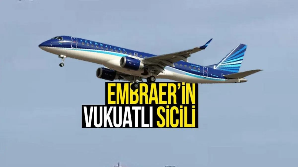 Kazakistan’da Düşen Embraer Uçağı: Kaza Geçmişi ve Bilinmeyen Detaylar