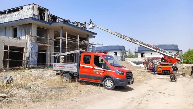 Gölbaşı'ndaki Villa Bölgesinde Yangın Paniği: Neden ve Sonuçları