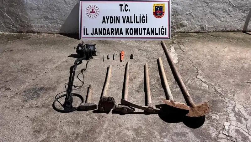 Aydın'da Kaçak Kazı Operasyonu: Suçüstü Yapan Ekipler Ne Buldu?