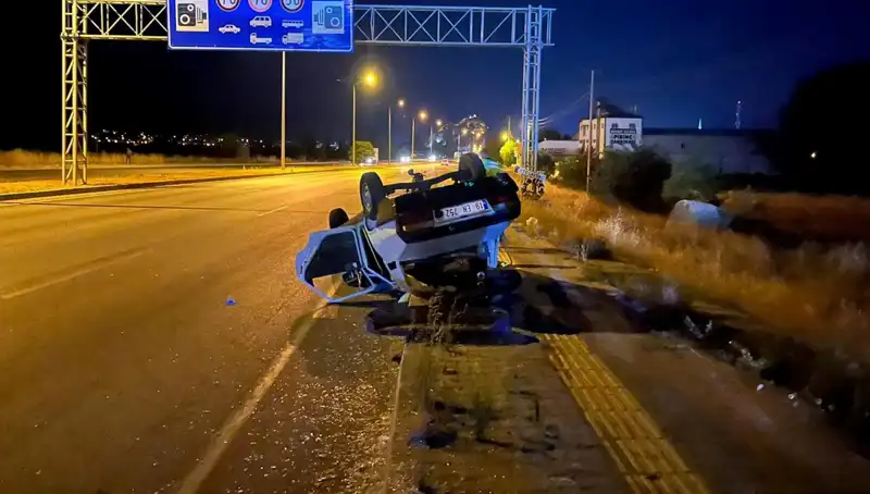 TIR Kazasında Otomobil Takla Attı: Hayatını Kaybeden Olmadı, Ama Yaralı Var