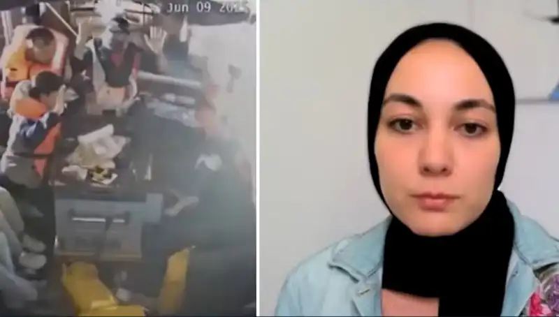 Madleen gemisinde gözaltında tutulan aktivistin eşi NTV'ye konuştu